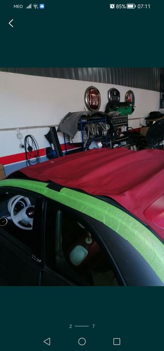Capota / Lona Fiat 500 cabrio