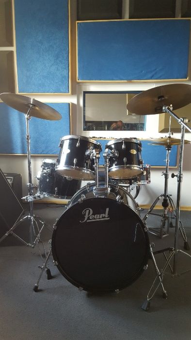 PEARL lata 90', super brzmienie-komplet-perkusja nastrojona!