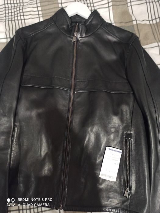 Kurtka skórzana Hugo Boss Nowa 2400 zł, metki.
