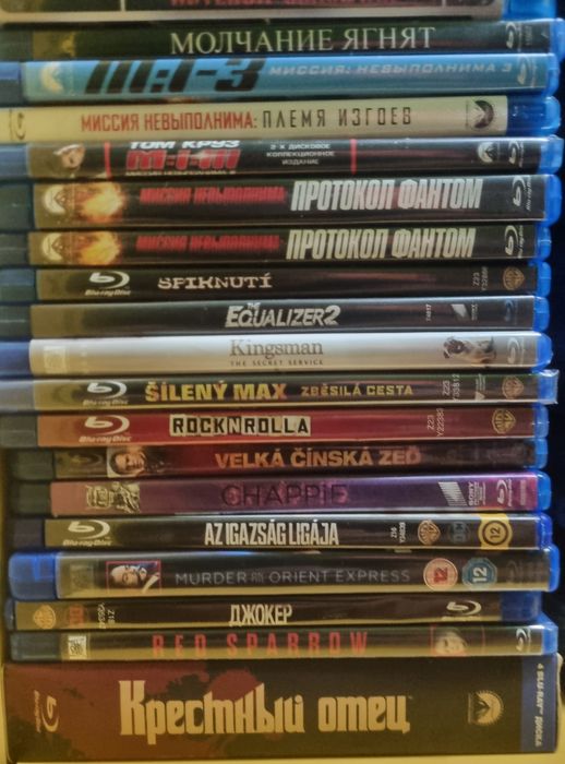 Blu ray фільми коллекція,все ліцензія,та все з перекладом.