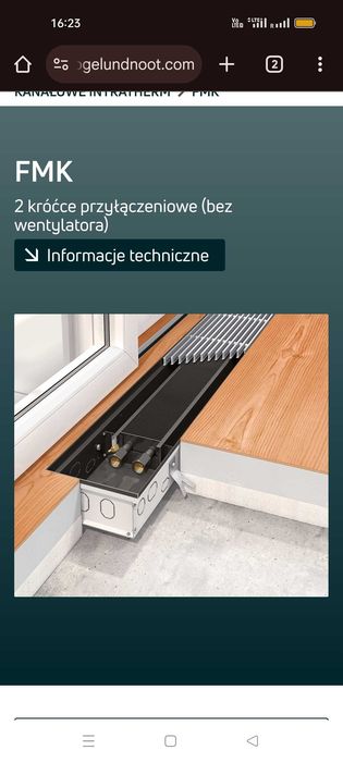 Konwektor, grzejnik podlogowy