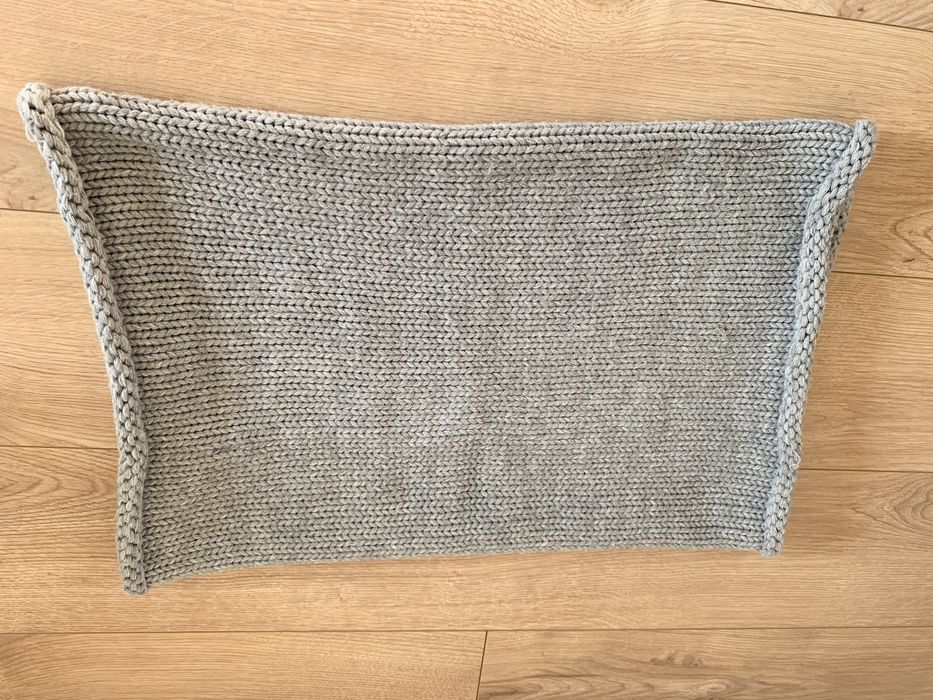 Szal komin gruby Anna Field szary