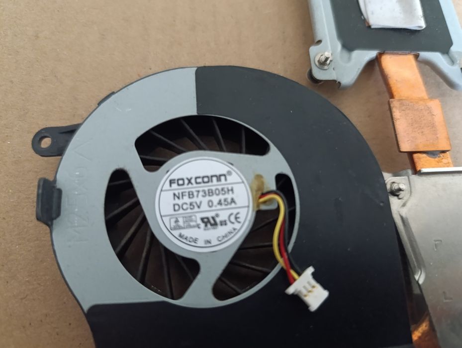 Ventoinha com dissipador de calor para portátil HP64584418007809121