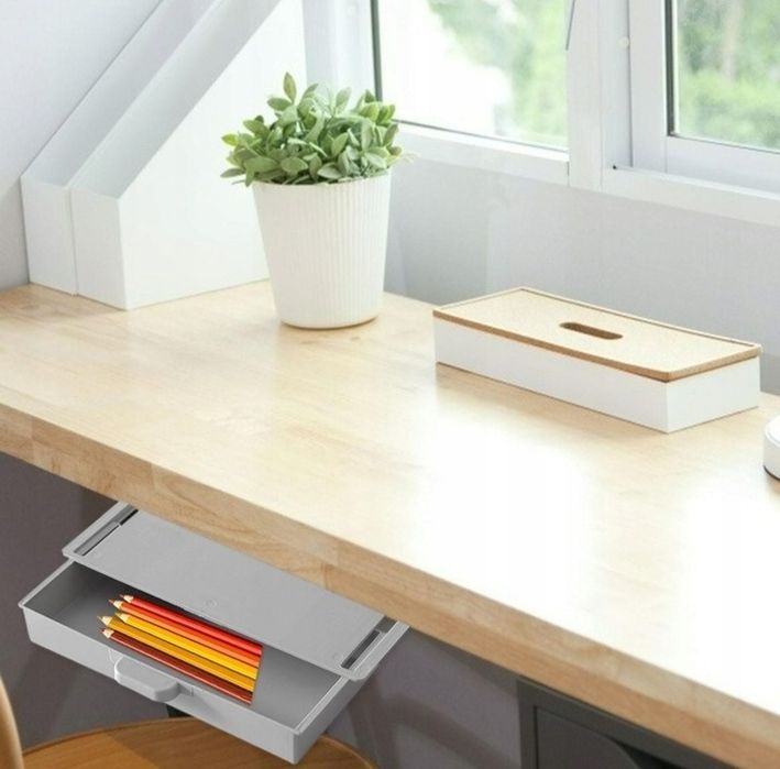 Szuflada ukryta pod biurko organizer