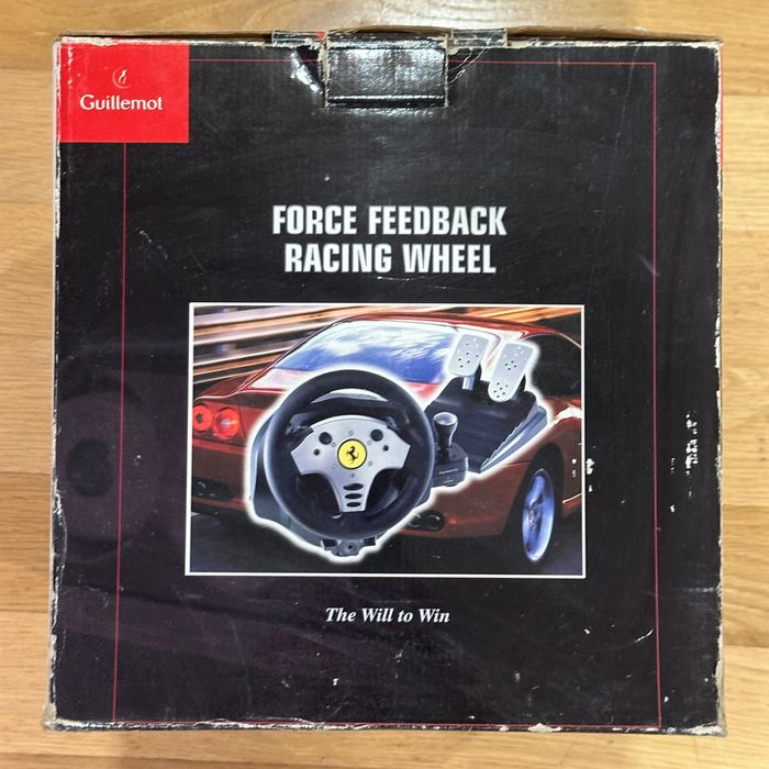 Guillemot/ Ferrari Force Feedback Racing Wheel  (c/ Pedais)