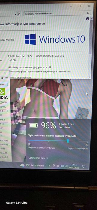 Dell Precision M6500/i7/17,3/16gb/256gb msata-1tb/Nvidia 1gb/ Zasilacz