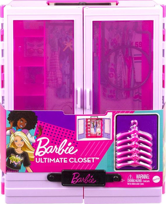 Игровой набор Барби Сиреневый шкаф для одежды Barbie Ultimate Closet