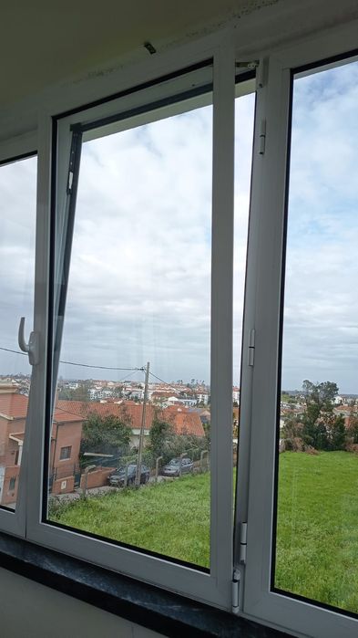 Conjunto 4 janelas de alumínio