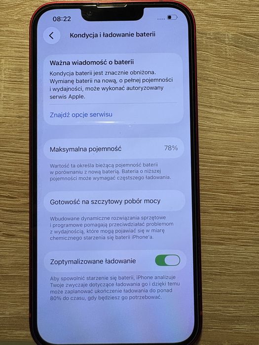 Iphone 13 128 GB Red