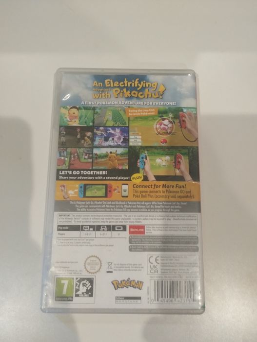 Gra Nintendo switch Pokemon Let's Go Pikachu