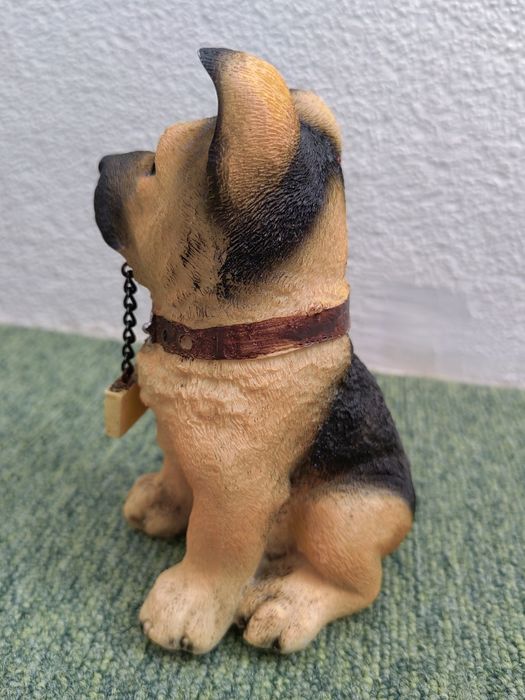 Pastor alemão, Deutscher Schäferhund, German Shepherd em resina