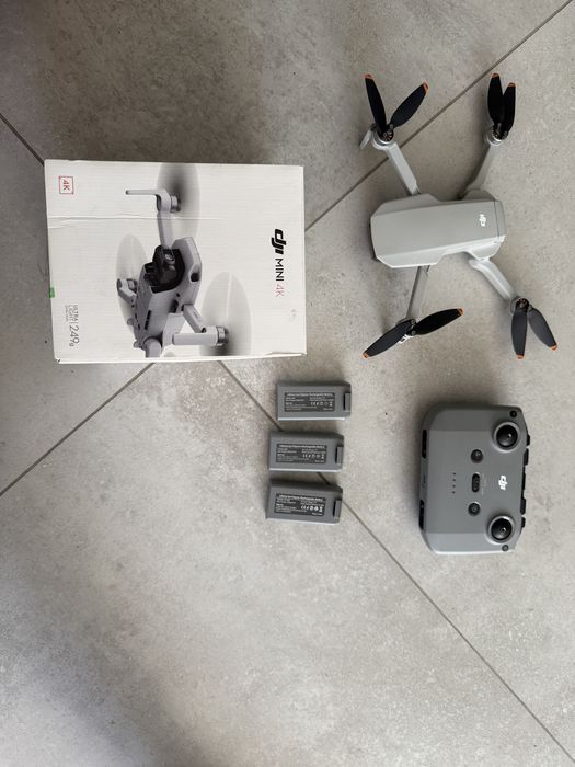 Dji Mini 4k FMC 3x bateria