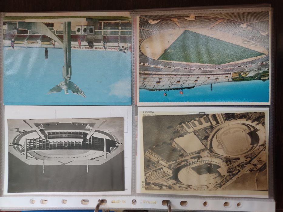 Postais do estádio da luz Benfica