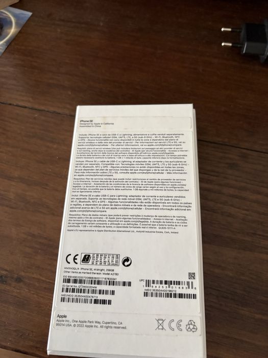 Iphone SE 256gb a bom preço com assecórios extra