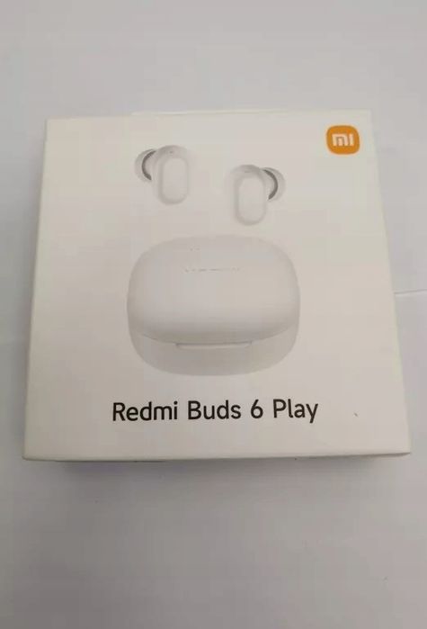 Słuchawki bezprzewodowe Xiaomi Redmi Buds 6 Play Dokanałowe Bluetooth 5.4 Biały