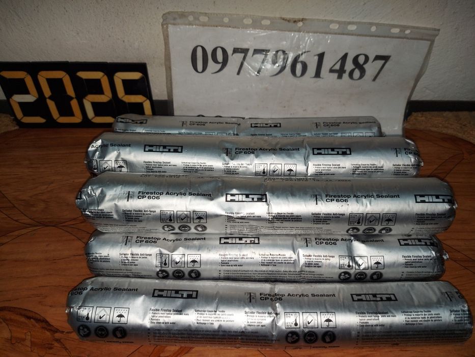 Противопожарный акриловый герметик СР 606 HILTI