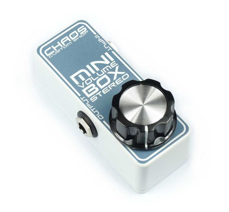 Regulator głośności gitarowy / basowy MINI VOLUME BOX STEREO Chaos Custm Shop