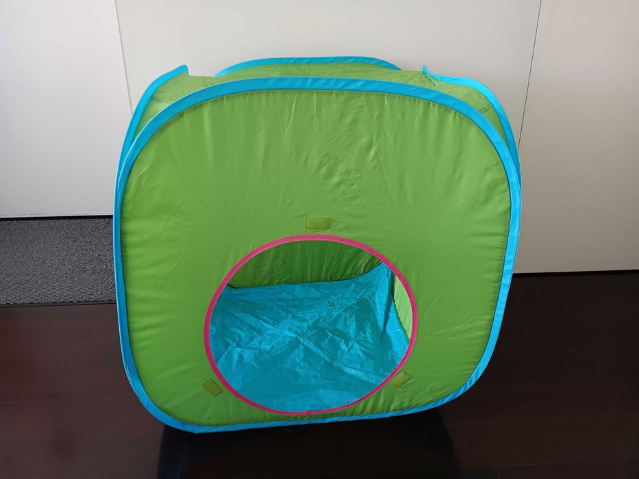 Tenda e tunel de brincar Ikea ( saco com bolas incluído))