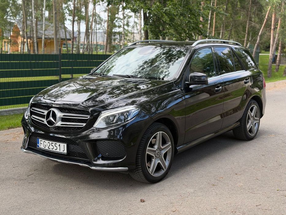 Mercedes-Benz GLE Salon Polska Bezwypadkowy AMG Line Gwarancja SUV 350D 4 Matic
