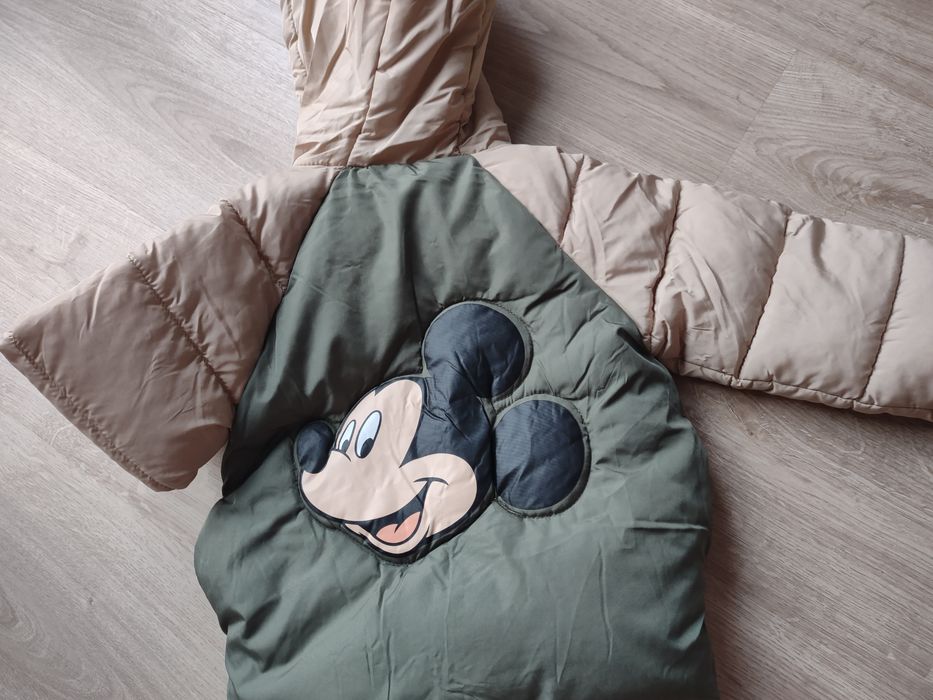 Kurtka jesienna zimowa ocieplana 92 myszka Miki Mickey