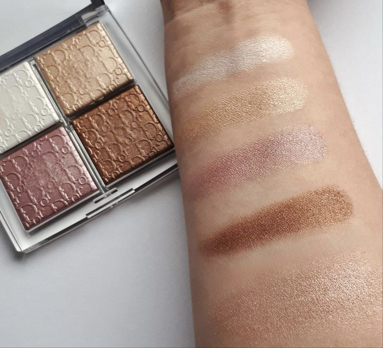 Палєтка хайлайтерів для обличчя Dior 001 Діор хайлайтер