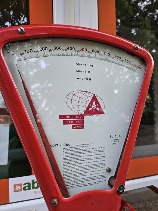 Waga zabytkowa - wzorowy stan