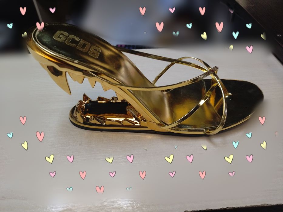 GCDS. тематичне взуття. Хелоуін. Фотосесія . Устілка 30см