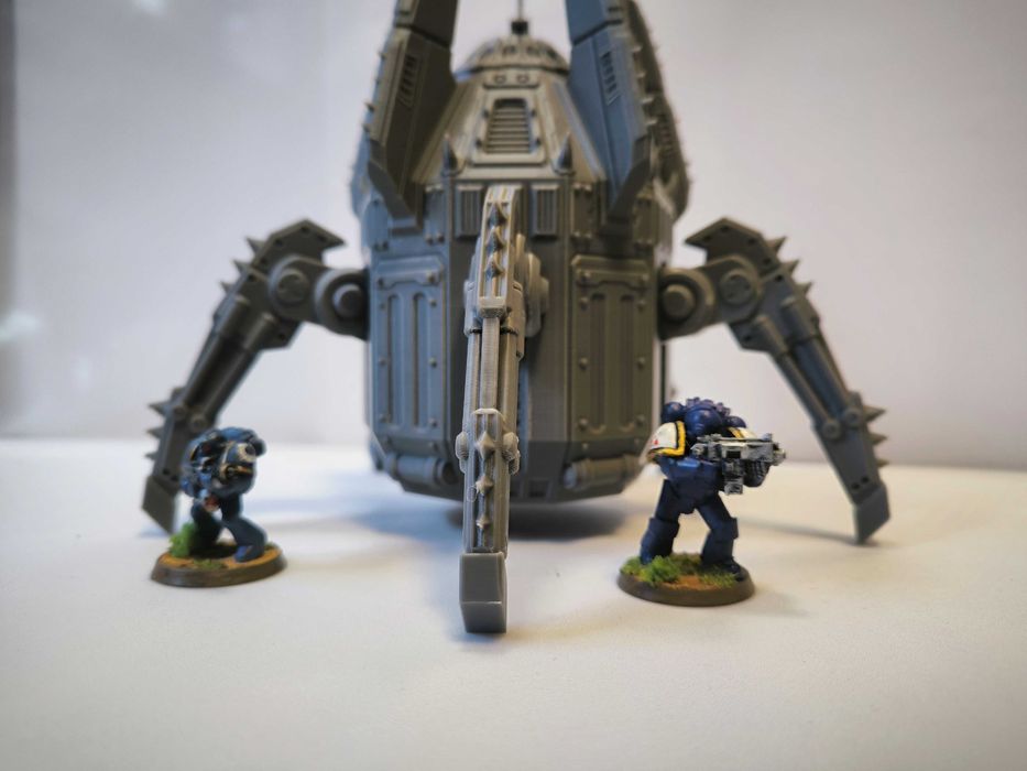 Drop pod Marines SCI-FI Diorama Wargaming