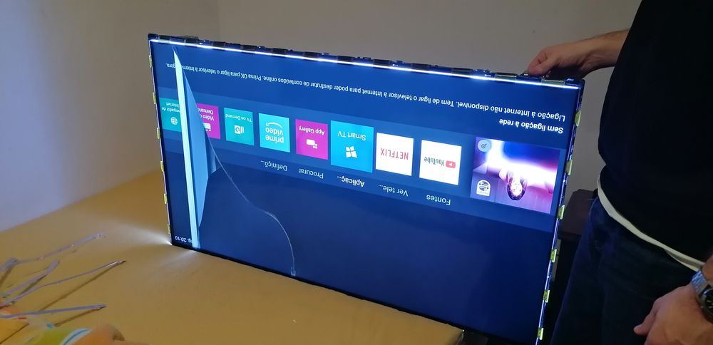 TV Philips 50 pol. para peças