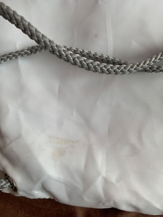 Swarovski plecak worek z cyrkoniami i kieszonką,