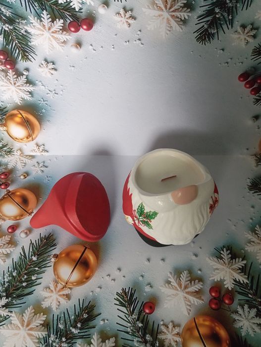 Новорічна свічка , подарунок,  Гном