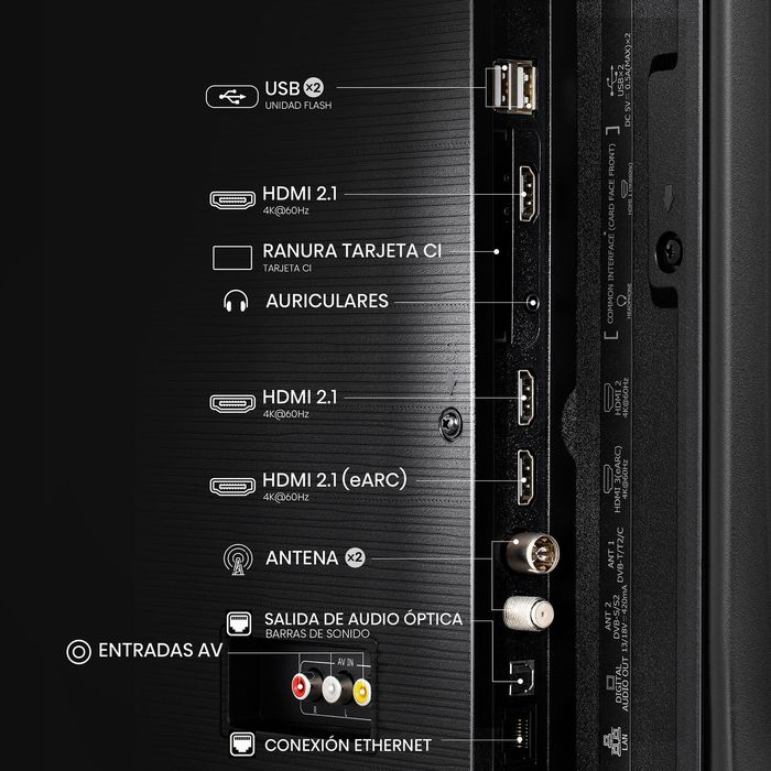 TV Hisense 4K Com garantia 43"