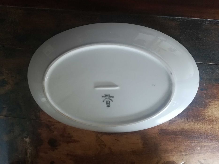 Travessa pequena porcelana alemã Bavaria Winterling Marktleuthen