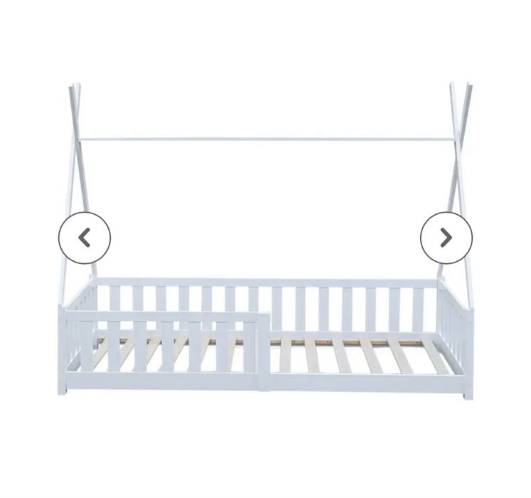 Cama para criança branca NOVA