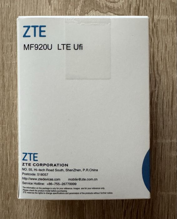 4g роутер ZTE MF920U
