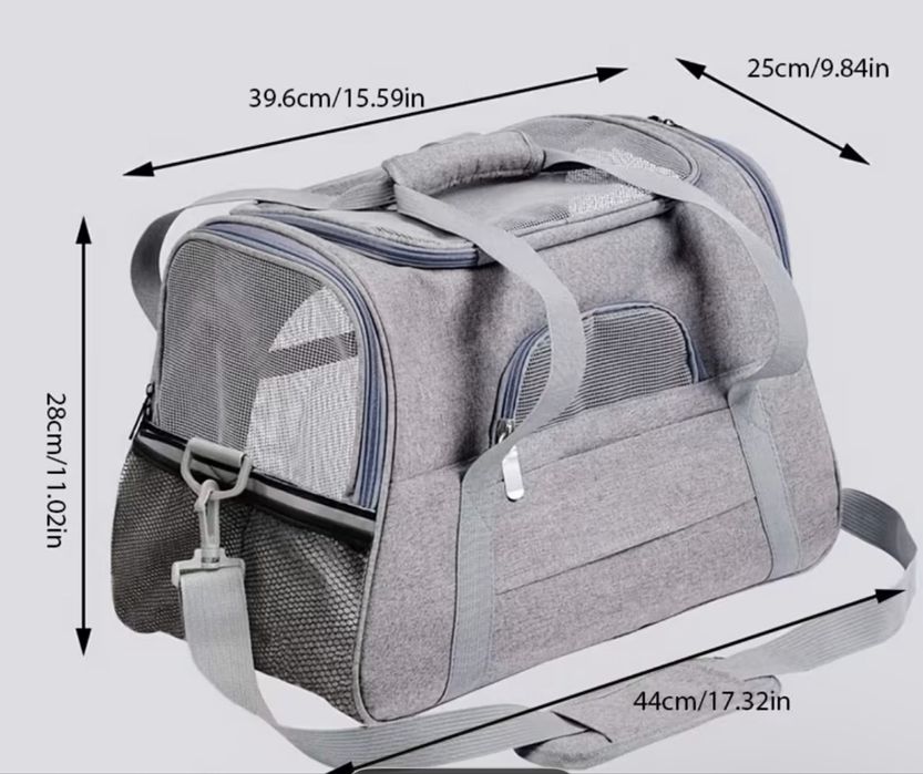 2 Bolsas transporte pet nova nunca usada