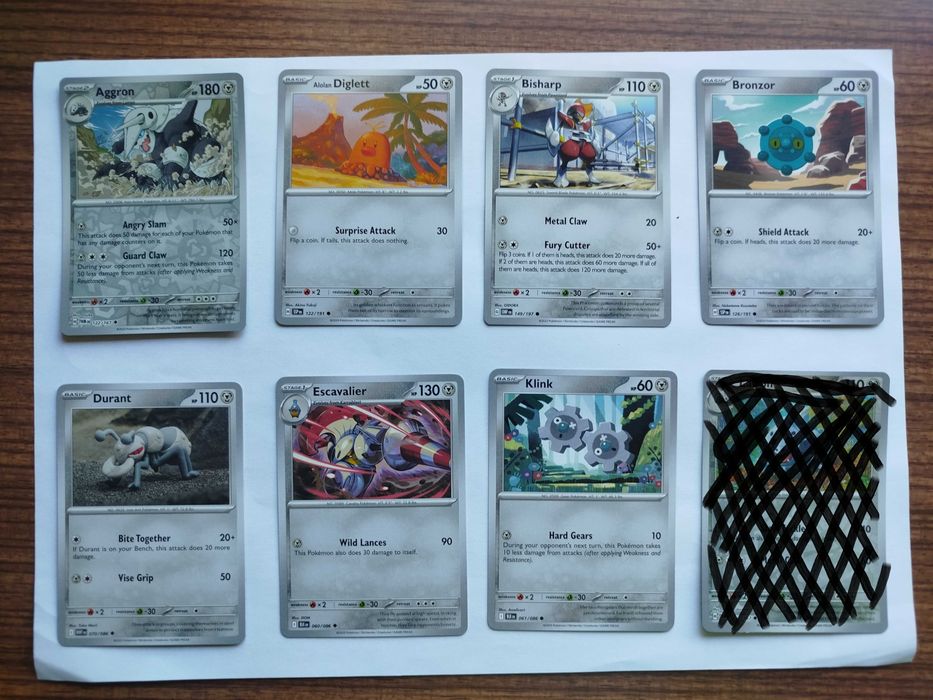 Cartas Pokémon TCG Bu 1.1