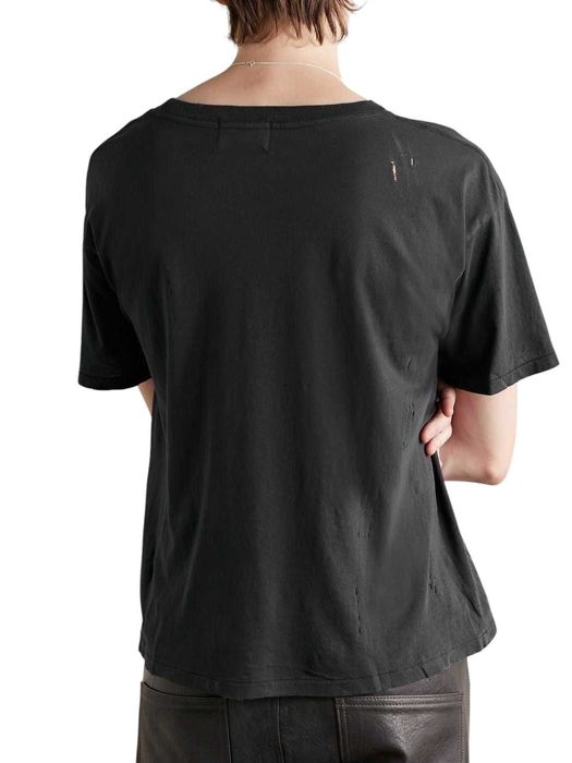 Футболка Enfants Riches Deprimes Classic Logo Distressed T-Shirt Black