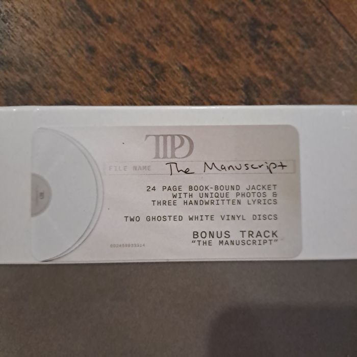 Vinyl Taylor Swift The Tortured  Poets Department