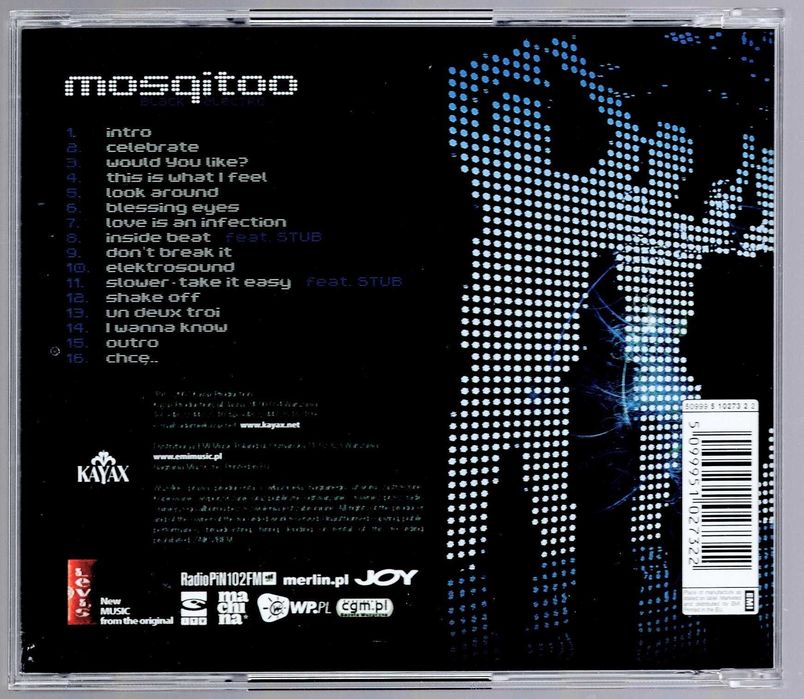 Mosqitoo - Black Electro (CD)