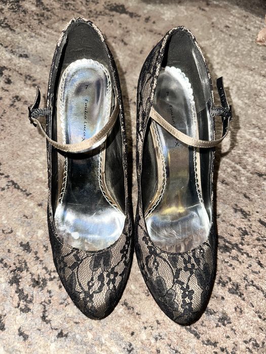 Туфлі з принтом мережева