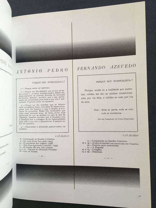 Colóquio Artes. Surrealismo em Portugal. Vieira da Silva