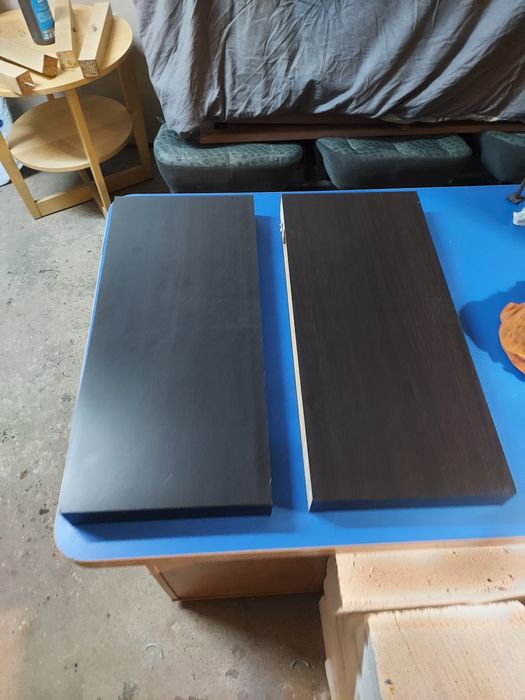 Półki wiszące IKEA Persby chowane mocowanie 2 szt