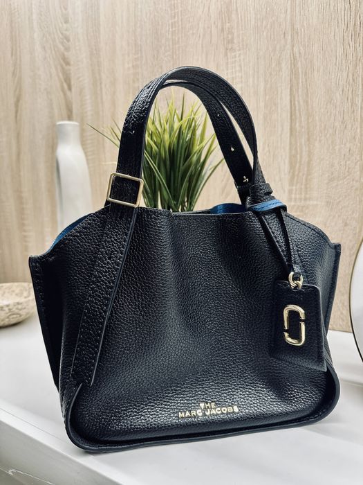 Marc Jacobs Torebka skórzana czarna Tote