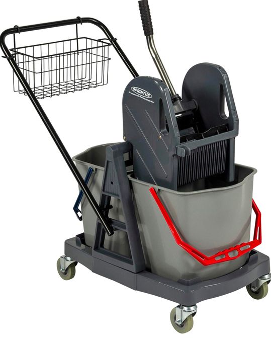 Balde duplo de esfregona profissional NOVO n caixa