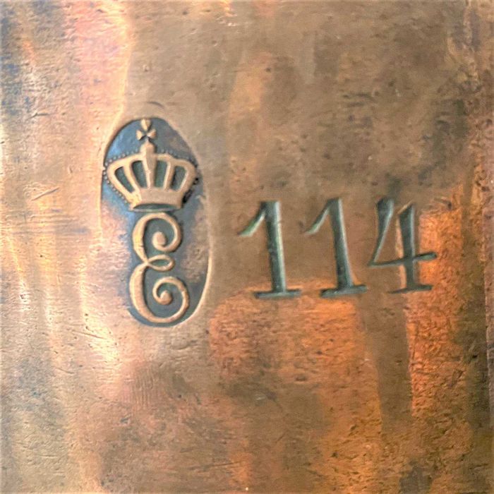 Varios Tachos Redondos Cobre Antigos c/Pega