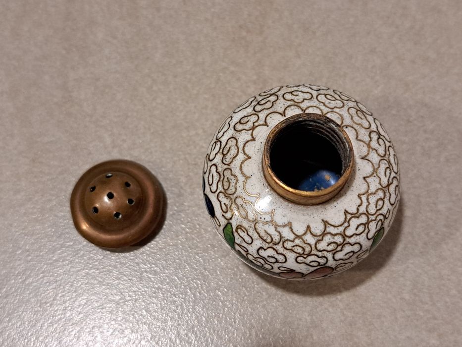 Stara Solniczka - Pieprzniczka Vintage Cloisonne