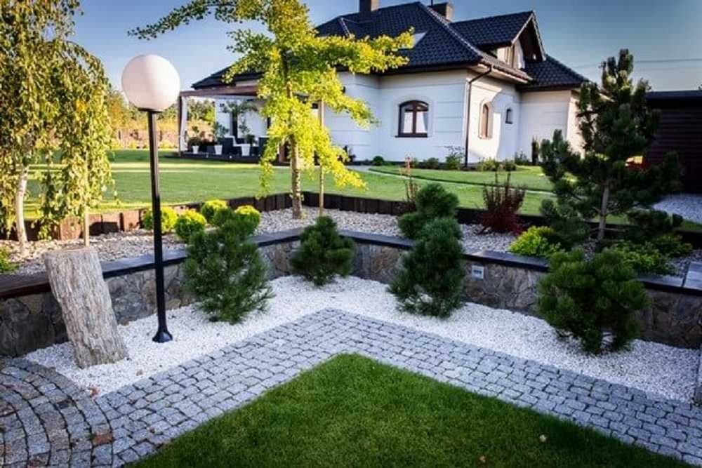 Projektowanie,zakładanie ogrodów, trawników,glebogryzarka separacyjna