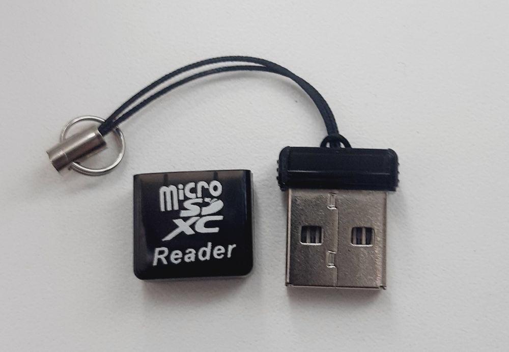 Картридер microSD microSDXC Usb брелок