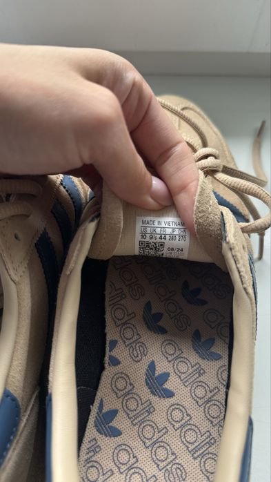 Замшеві кросівки adidas originals handball spezial